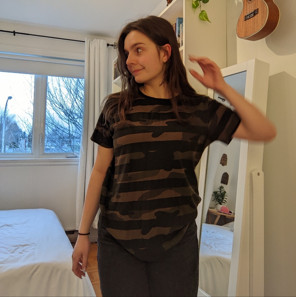 Camo Sweater